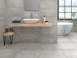 BOULEVARD - Porcelain stoneware wall/floor tiles with concrete effect _ Aleluia Cerâmicas